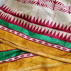 2/$14! Vintage silk sari
